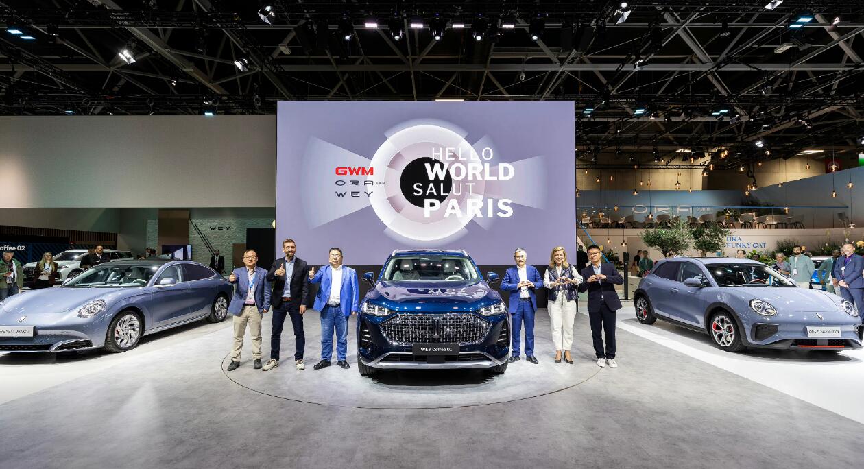 Great Wall Motor display at the Paris Motor Show