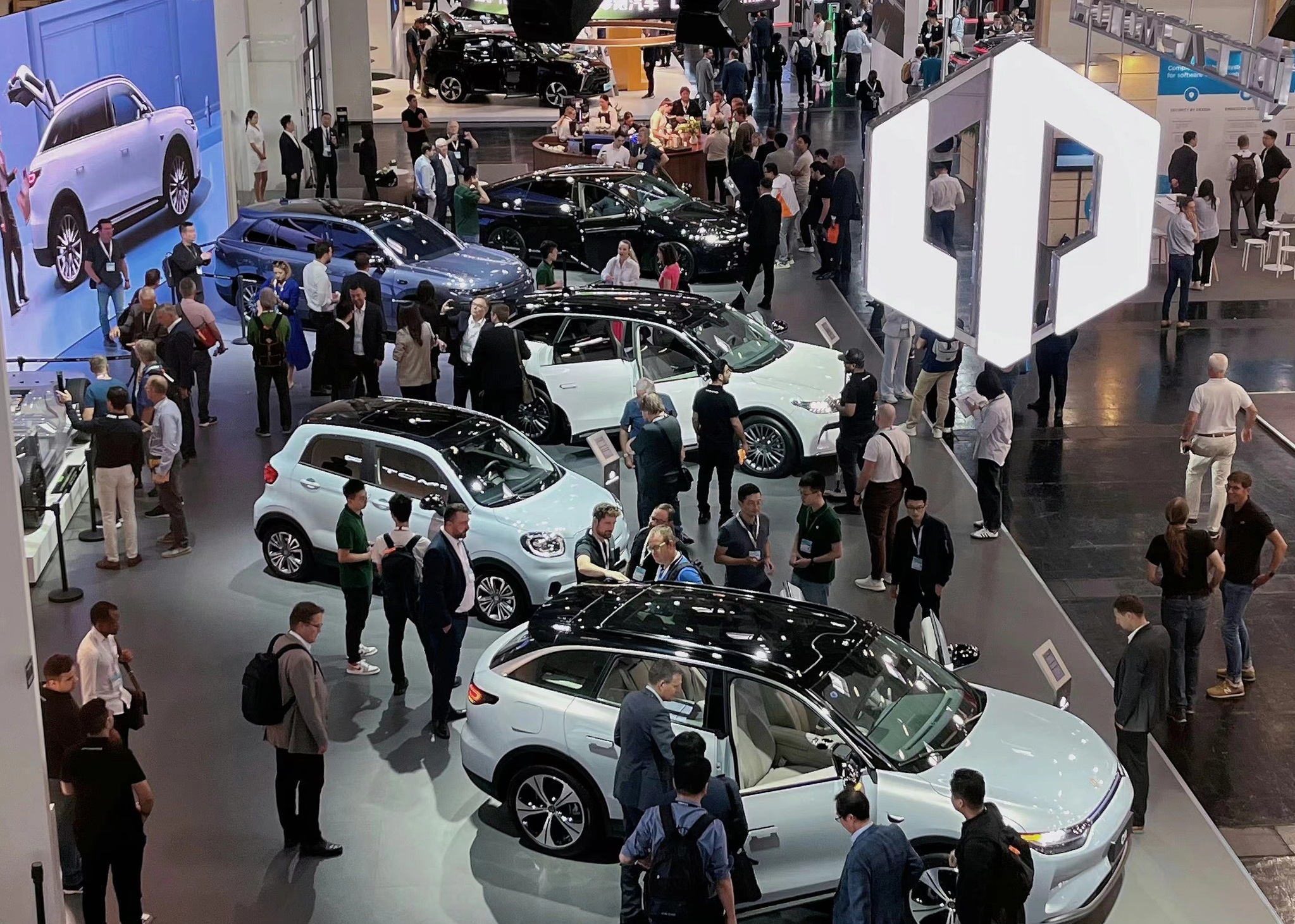 Leapmotor display at IAA 2023