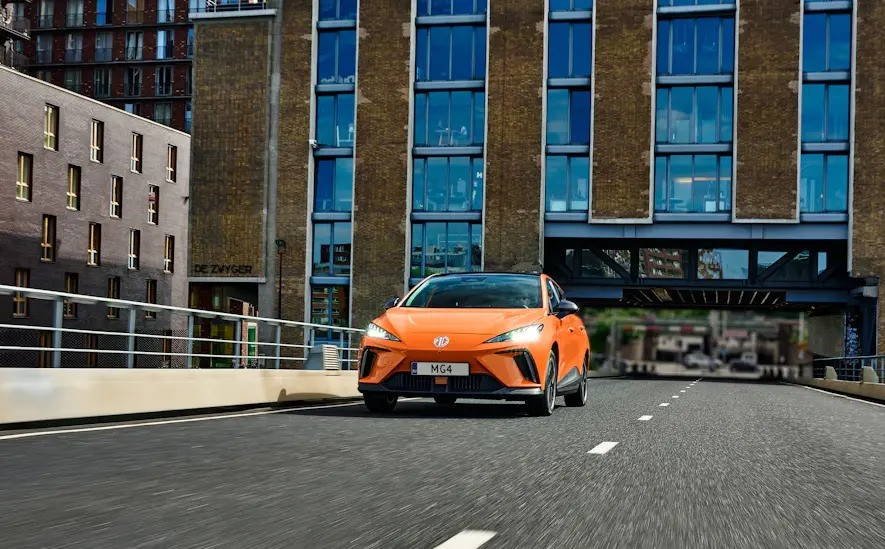 MG4 electric hatchback