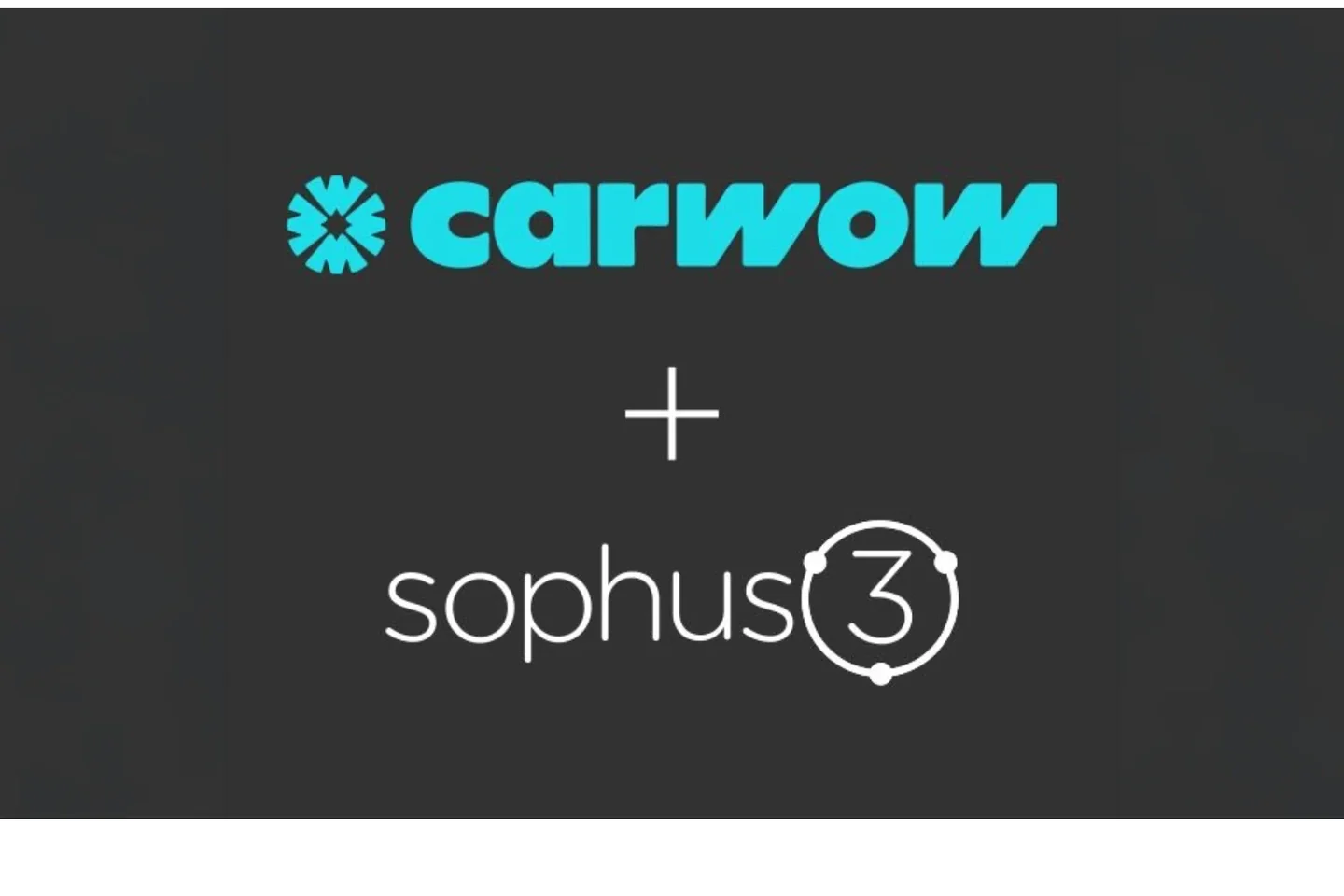 Carwow and Sophus3 collaborative research announcement