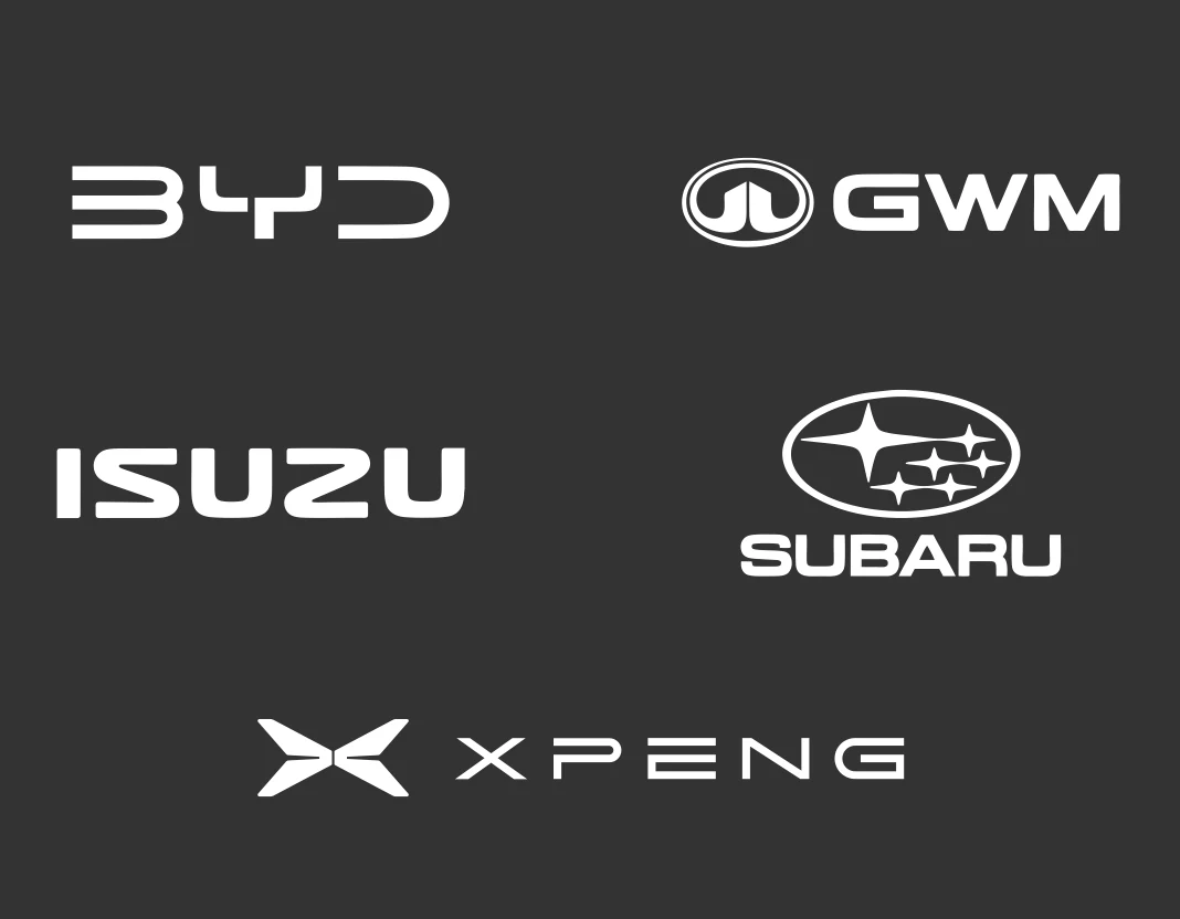 BYD, GWM, Isuzu, Subaru and XPeng participant announcement